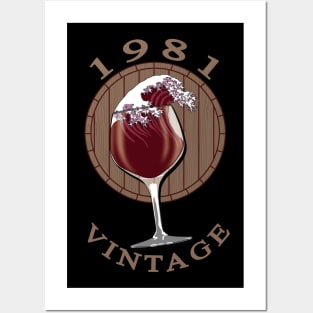 Wine Lover Birthday - 1981 Vintage Posters and Art